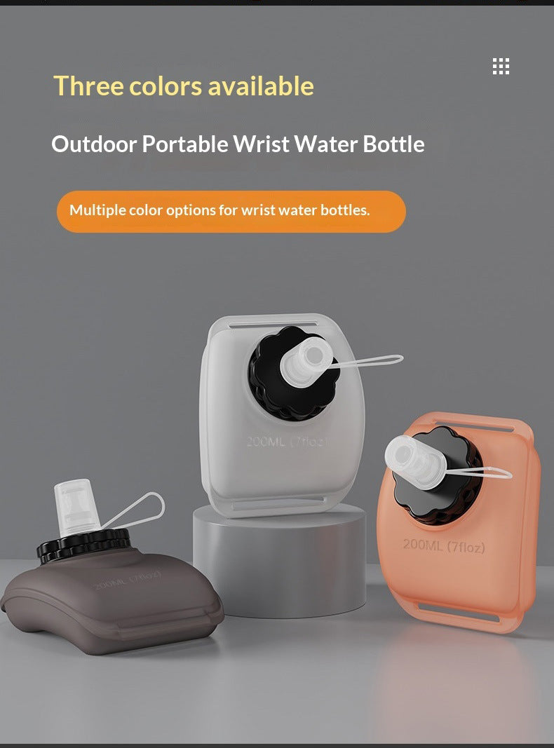 # Portable Silicone Wrist Sports Water Bottle