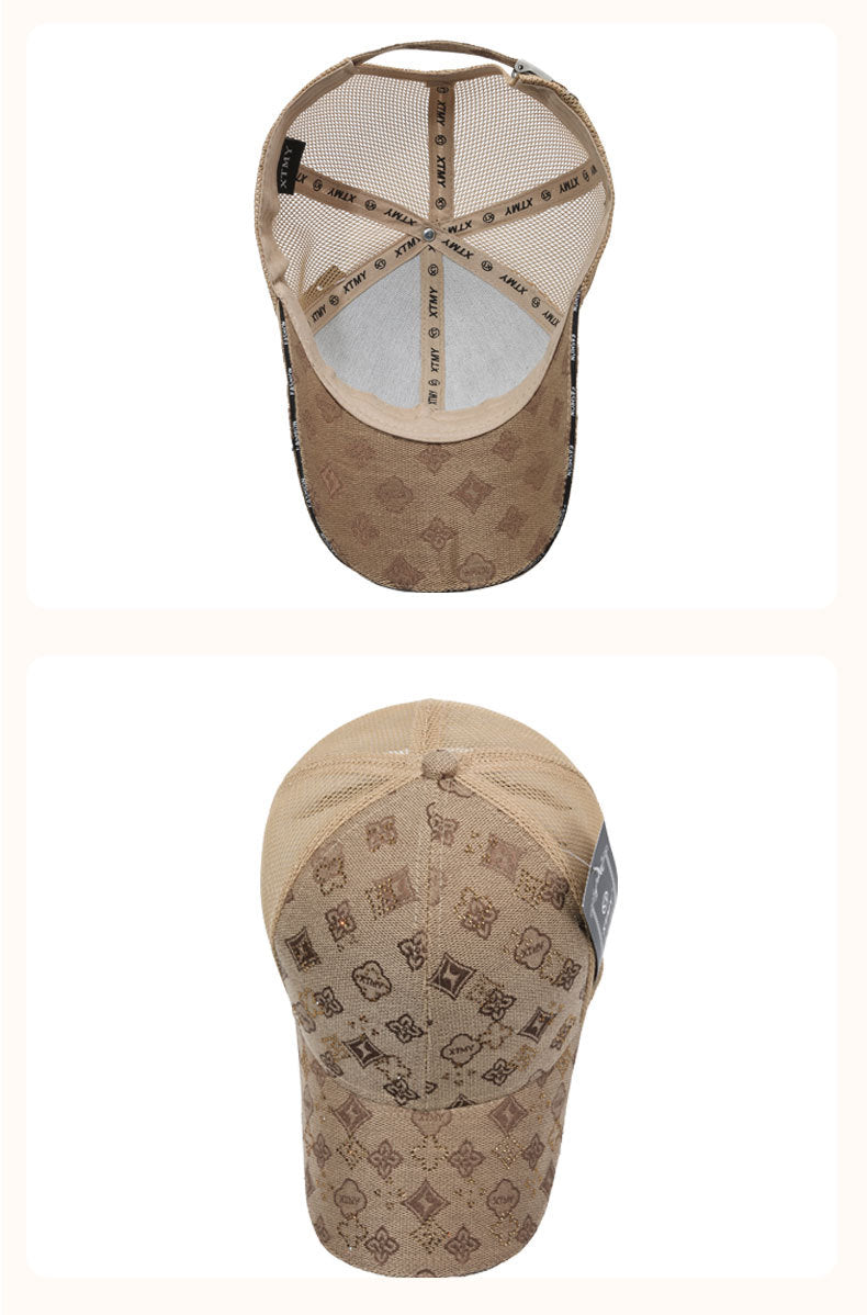 # Hard-top Mesh Breathable Sun Protection Baseball Cap
