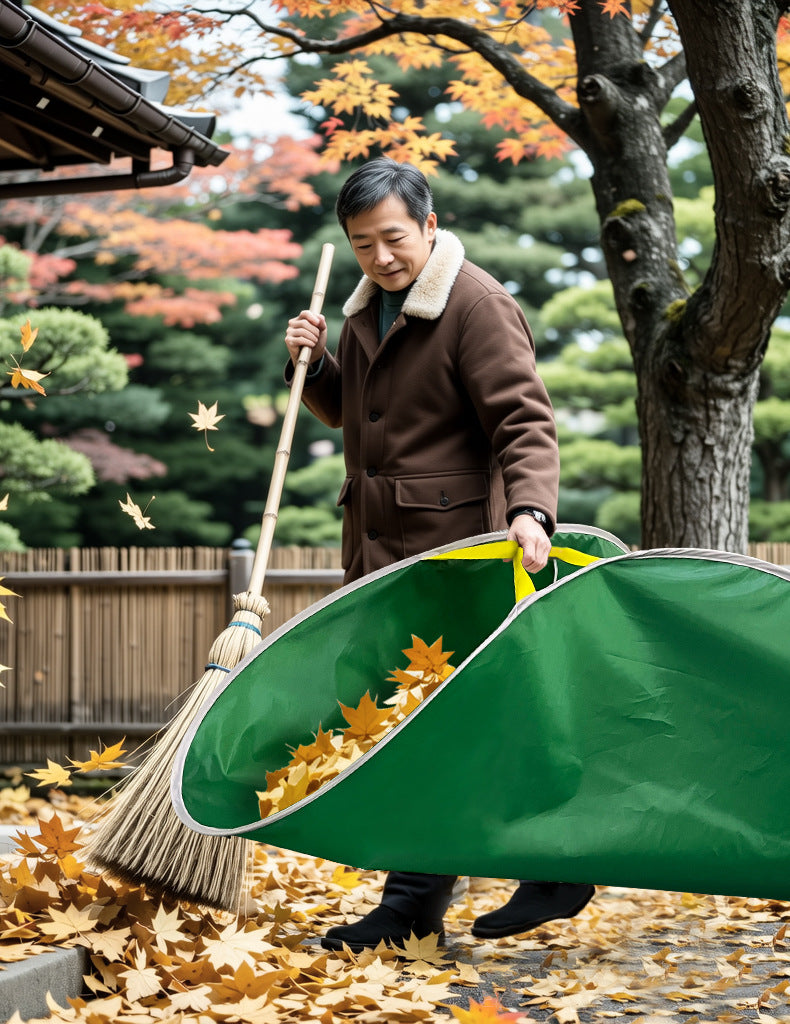 Portable Quick-Open Folding Leaf Bag
