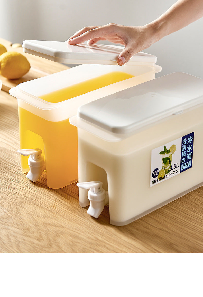 # 3.5L Large Capacity Cold Water Jug with Faucet for Home Use