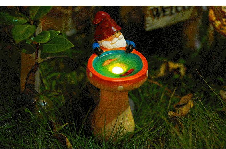 # Solar-Powered Dwarf Garden Decorative Ornament