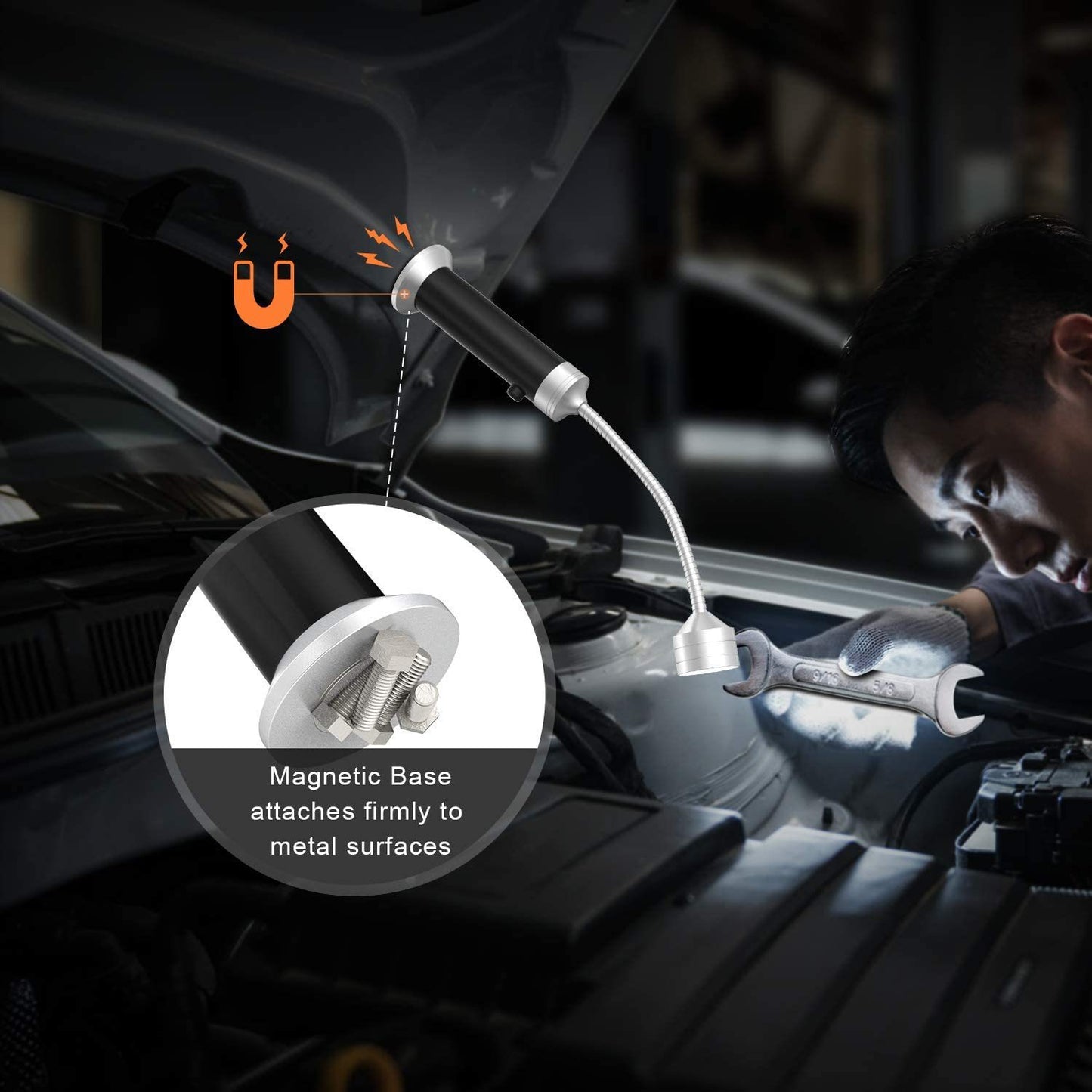 Multifunctional Bendable LED Work Light