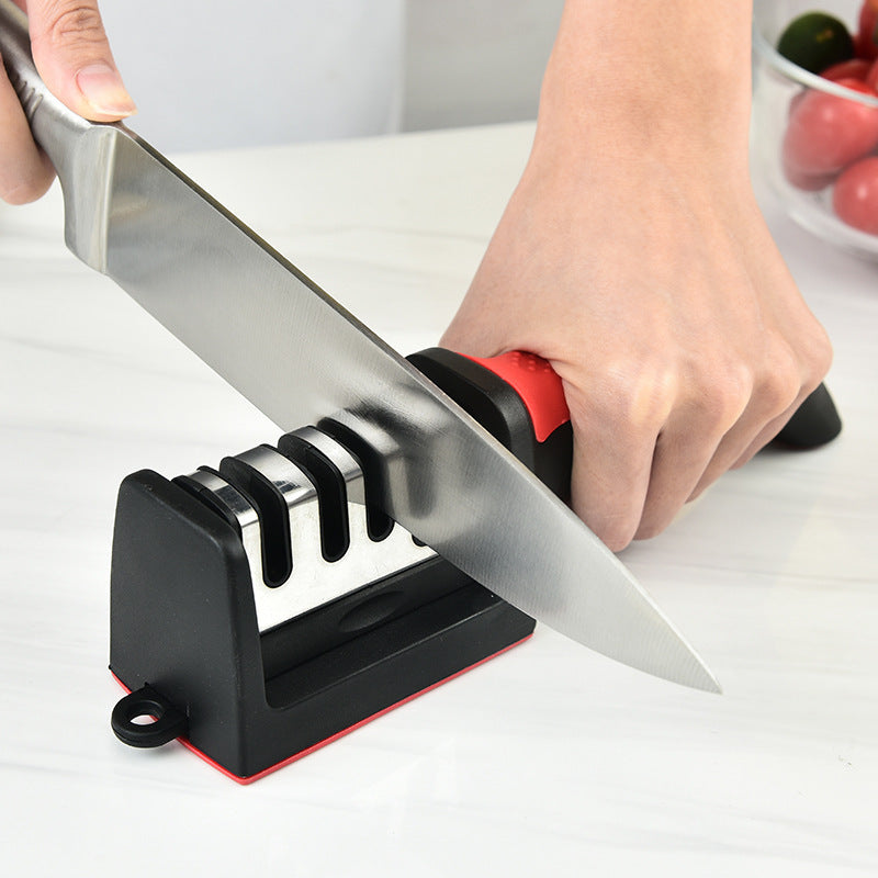 # Household Multifunctional Three-Stage Quick Knife Sharpener