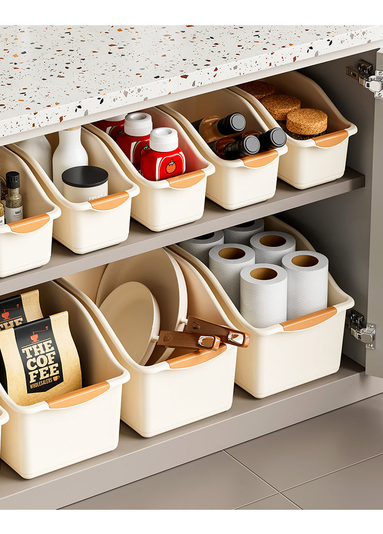 Vertical Slanted Opening Storage Basket