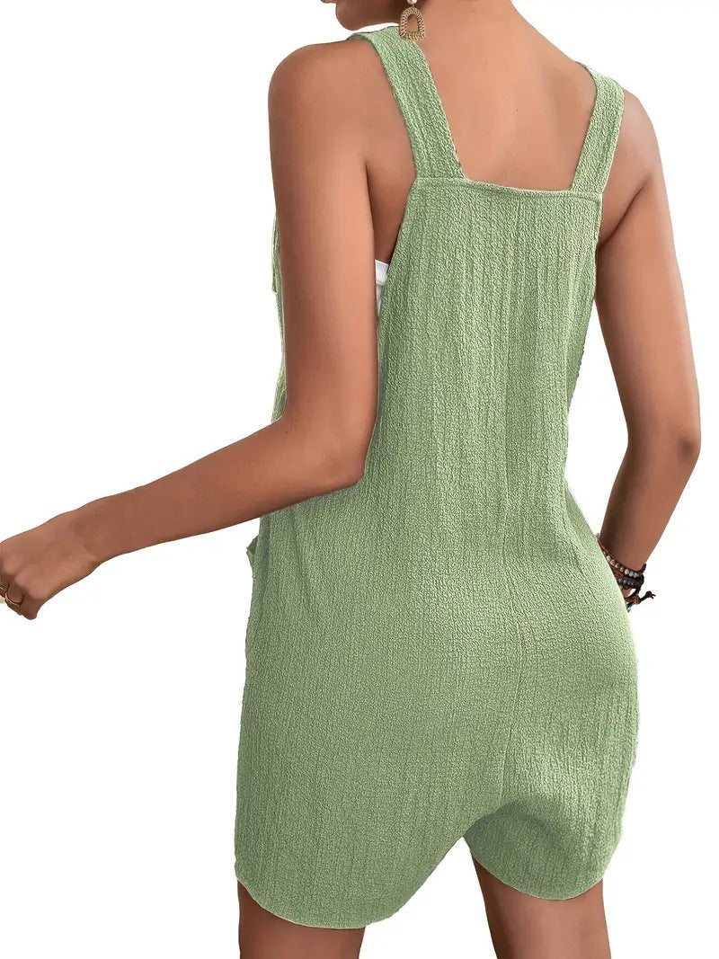 # Summer Women's Suspender Shorts Overall Jumpsuit