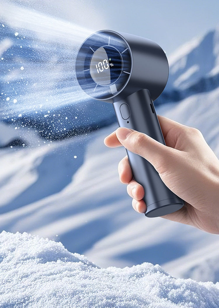 Handheld Digital Display Portable Fan