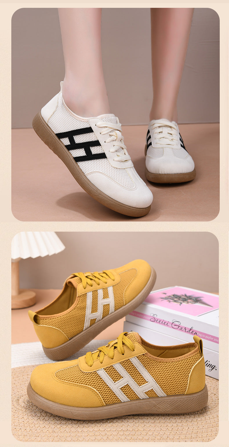 Breathable Mesh Soft-Soled Women's Cloth Shoes