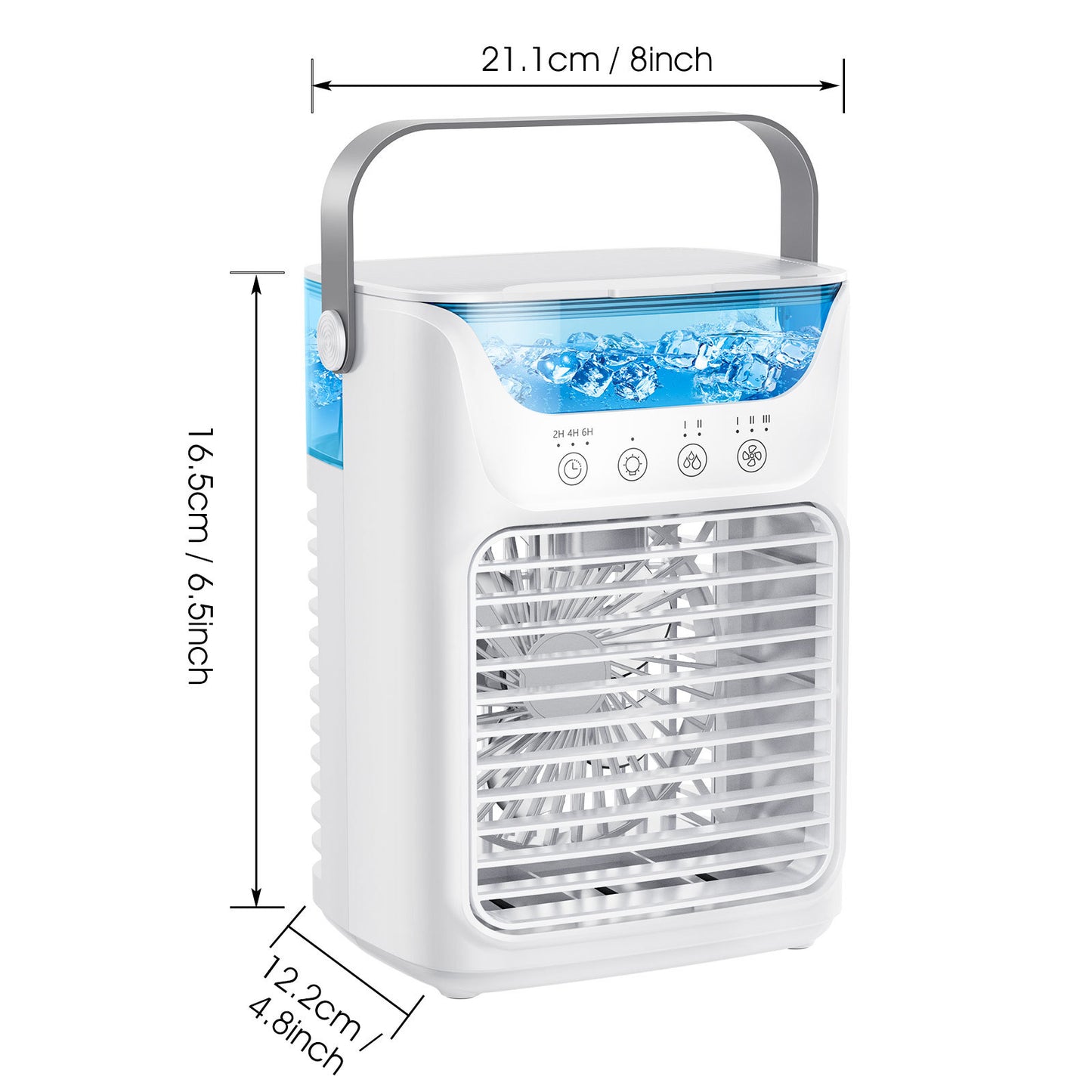 # Mini Desktop Air Cooler with Humidifier