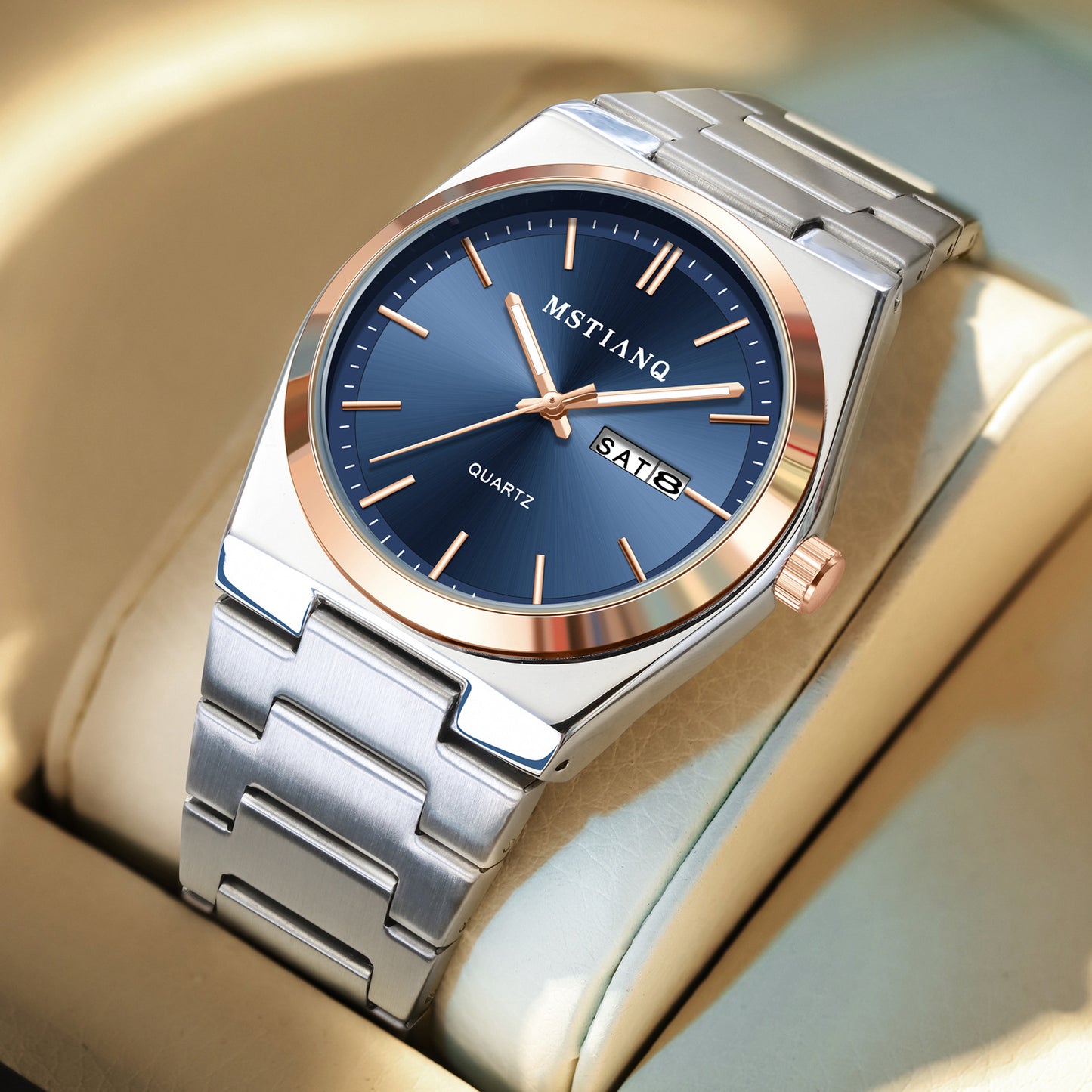 # Business Ultra-Thin Steel Strap Men's Quartz Watch