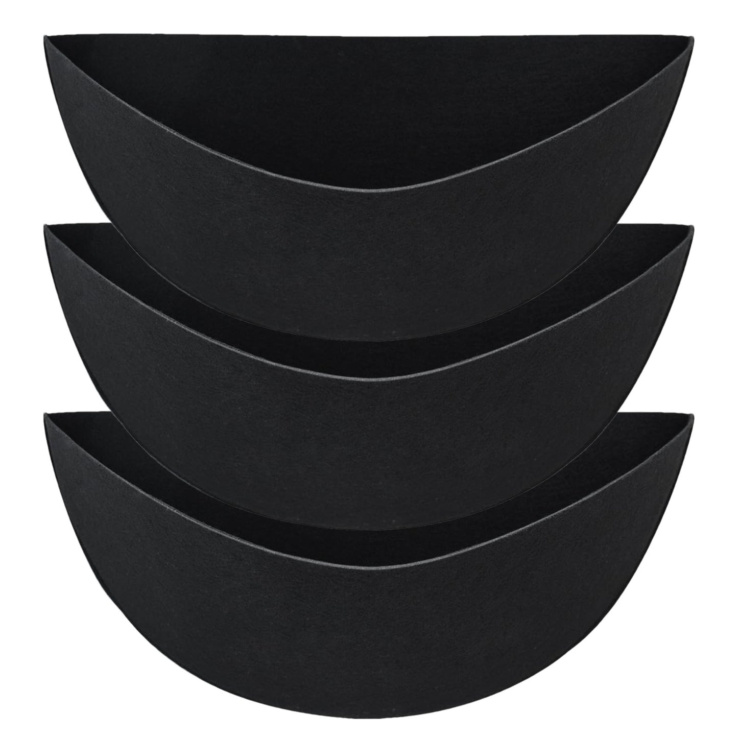 # Felt Semi-Circular Flower Pot Liners