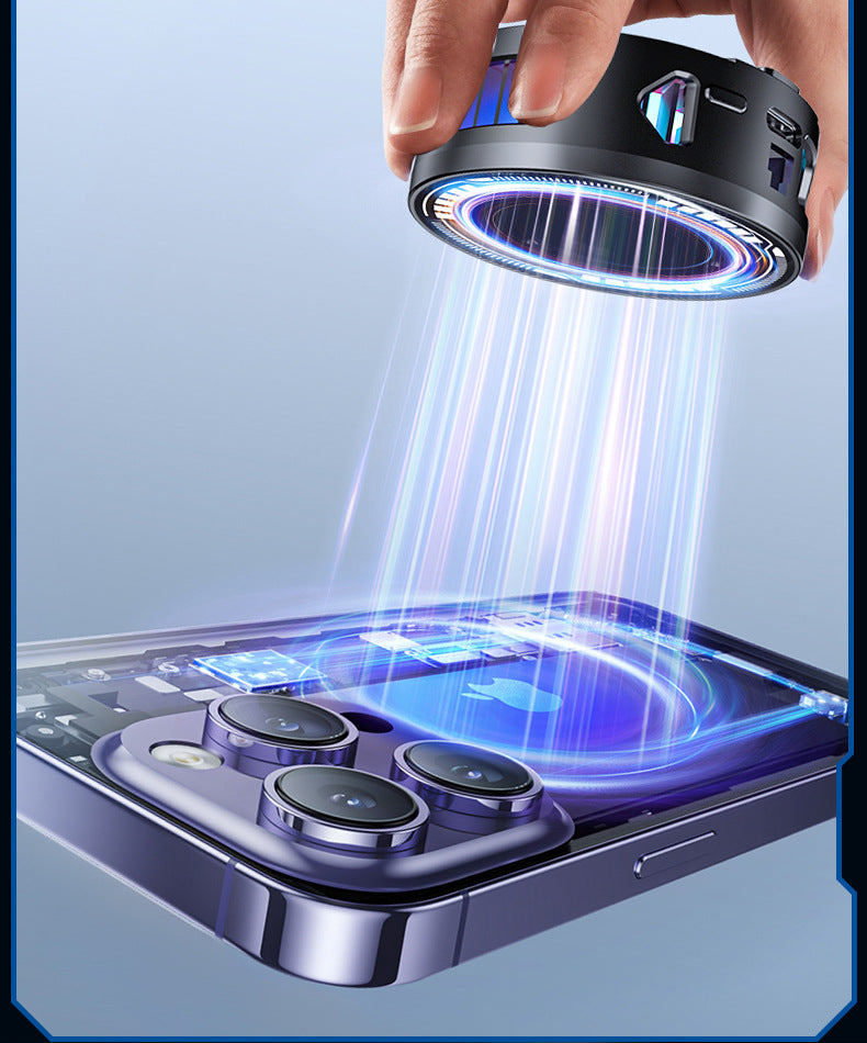 Magnetic Dual-Core Semiconductor Phone Cooler