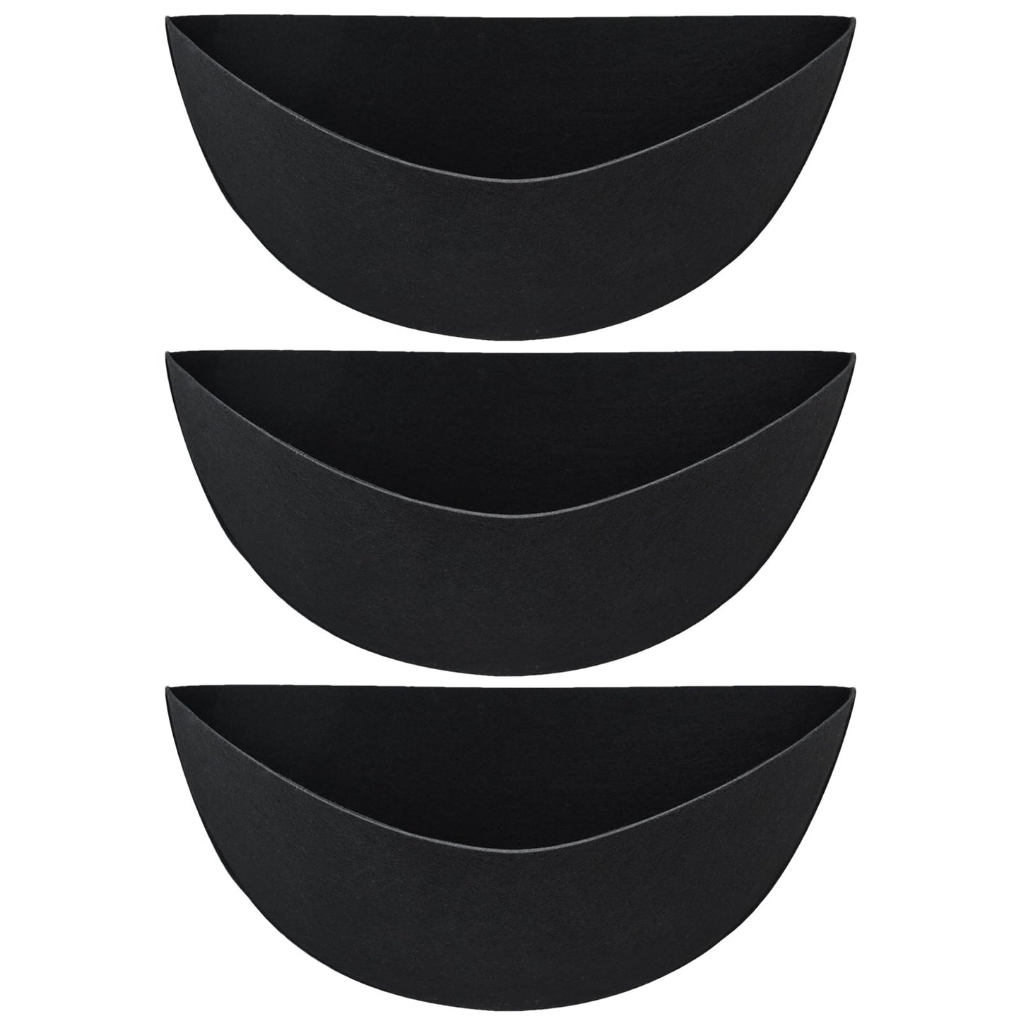 # Felt Semi-Circular Flower Pot Liners