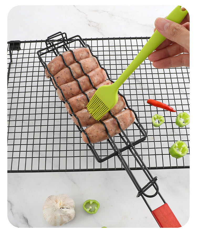 # Black Iron Sausage Grill Basket