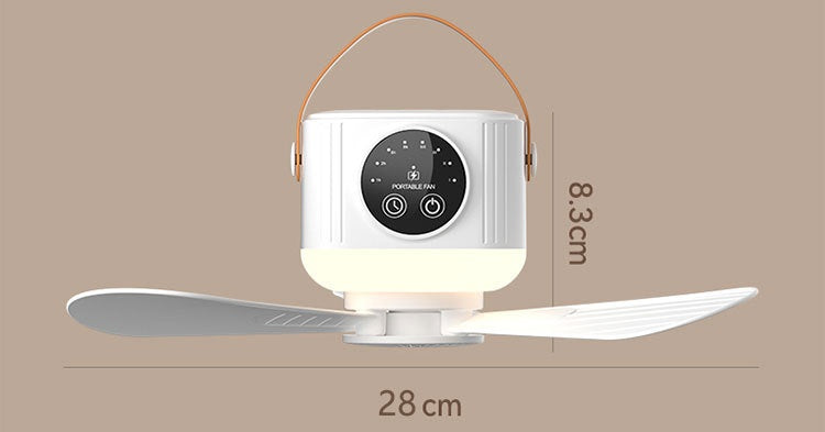 Portable Rechargeable Ceiling Fan