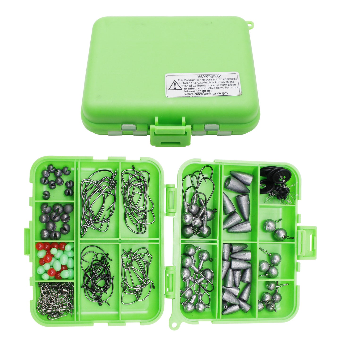 # 190-Piece Lure Fishing Tackle Set