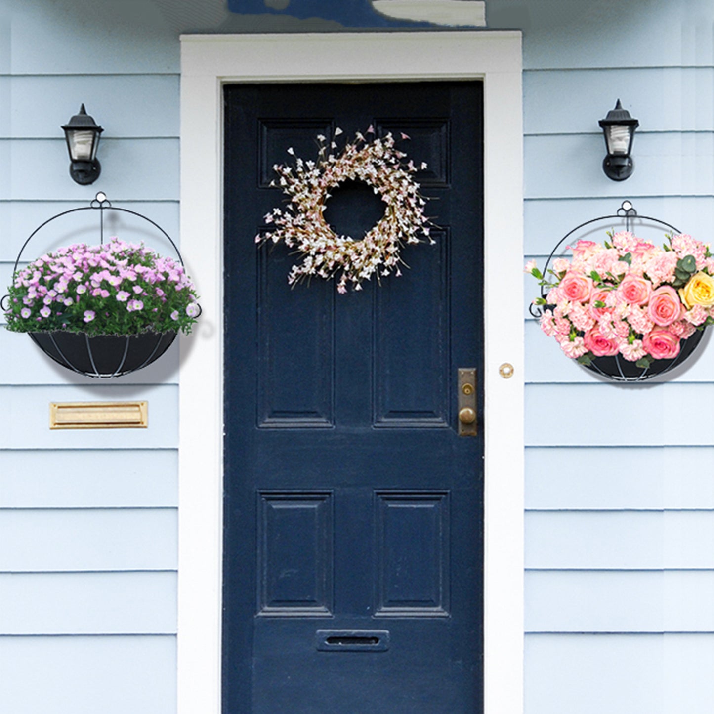# Felt Semi-Circular Flower Pot Liners
