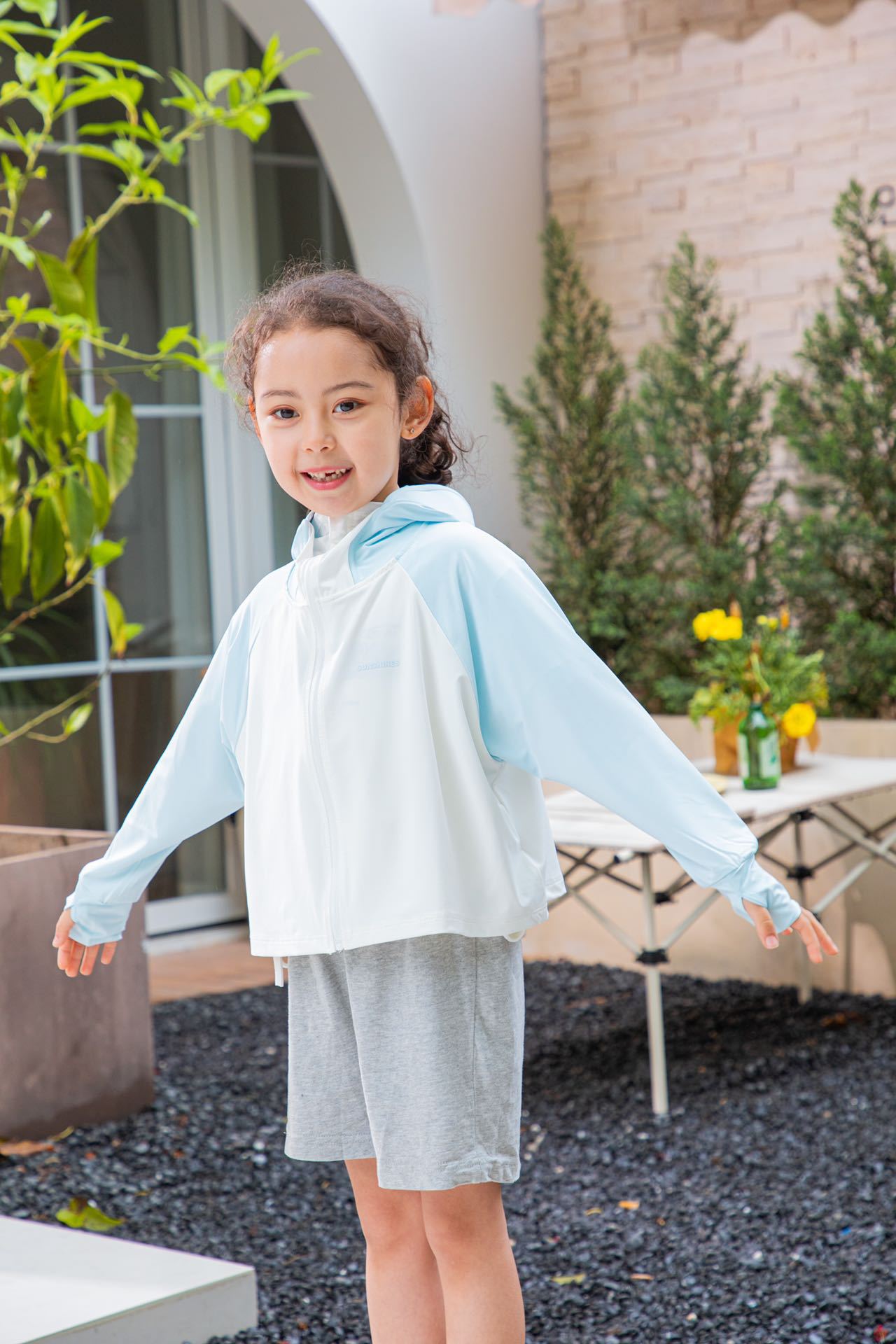 Children's Ice Silk Breathable Sun Protection Clothing