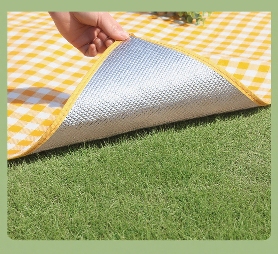 # Thickened Aluminum Film Outdoor Waterproof and Moisture-proof Picnic Mat