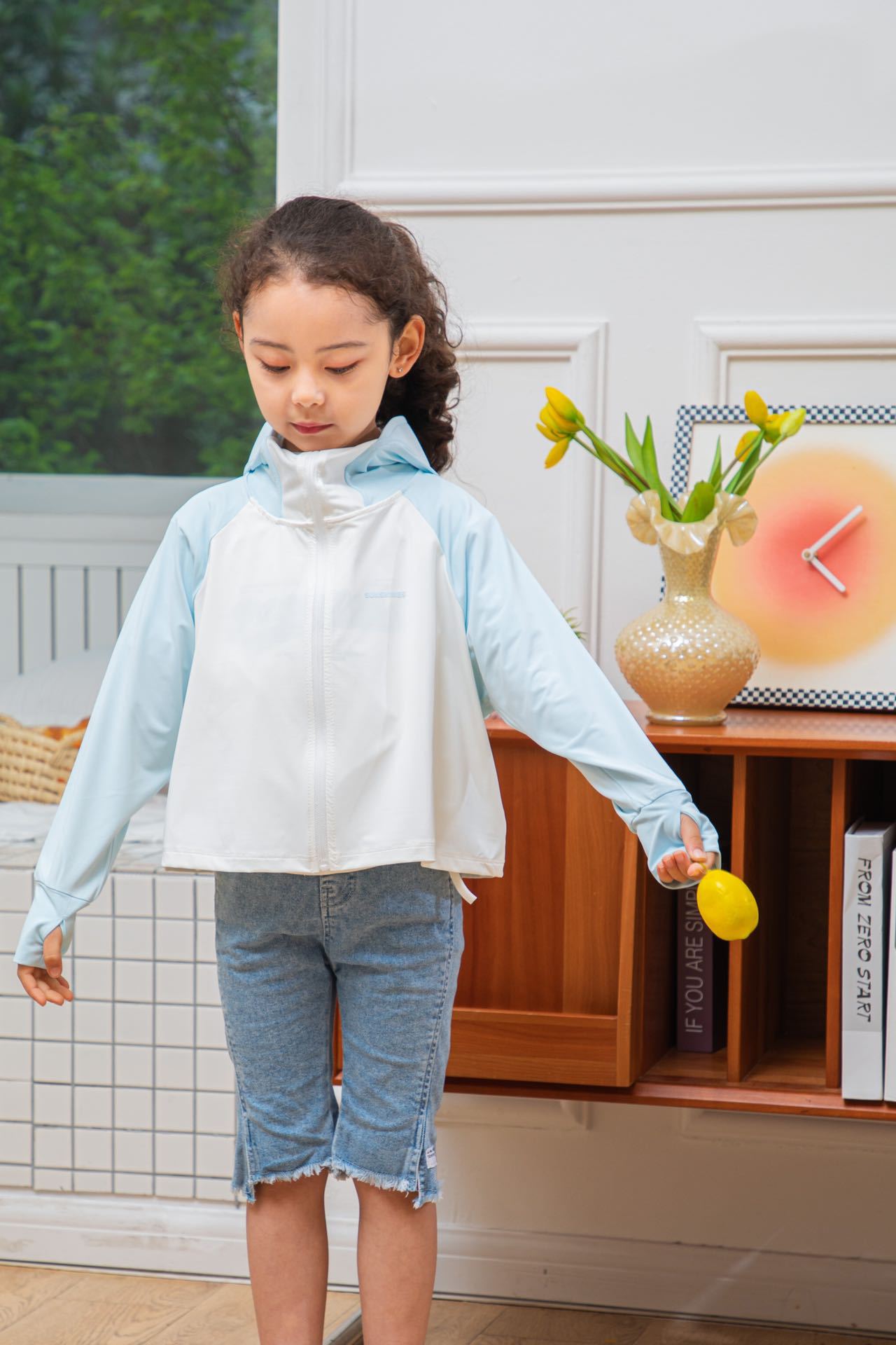 Children's Ice Silk Breathable Sun Protection Clothing