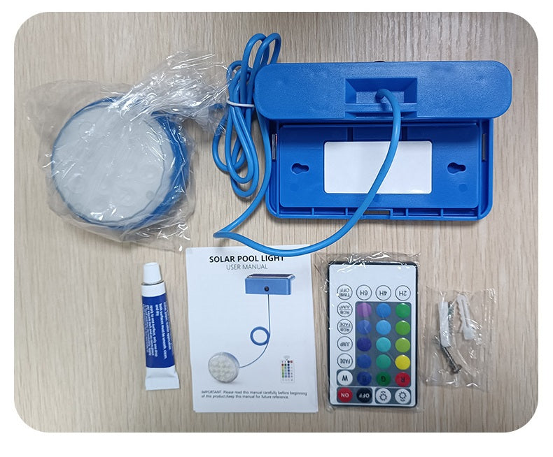 IP68 Waterproof Solar Underwater Pool Light