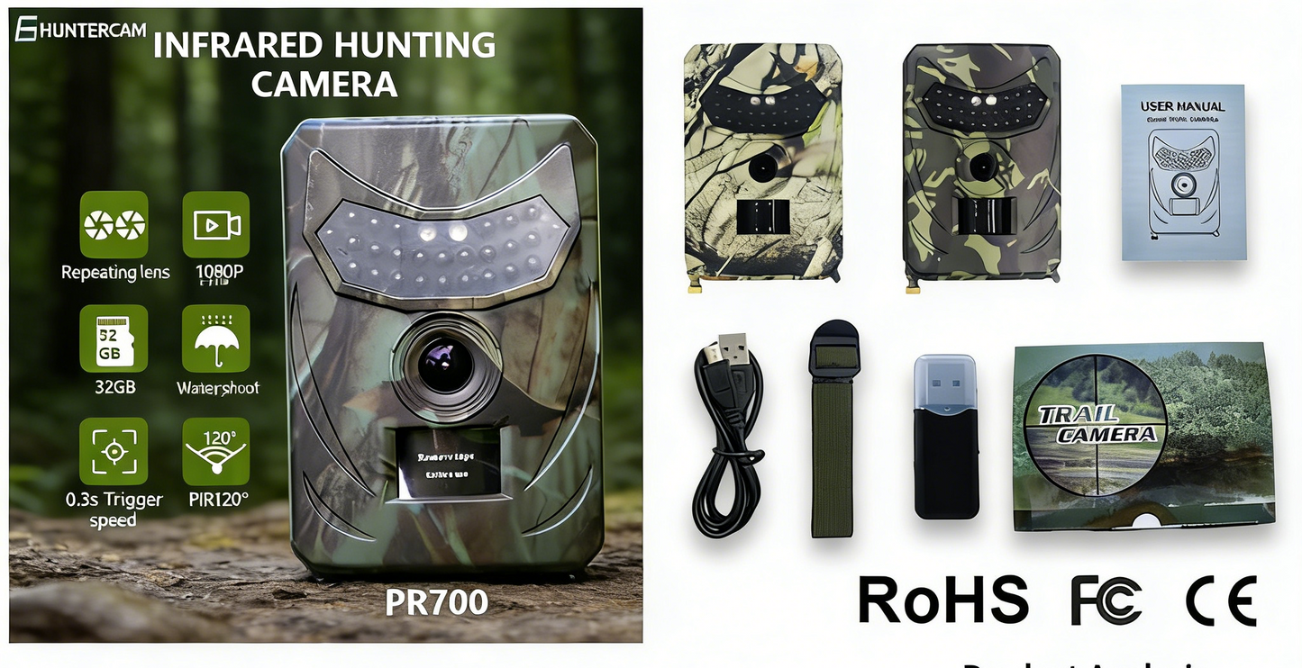 Infrared Motion Monitoring Camera