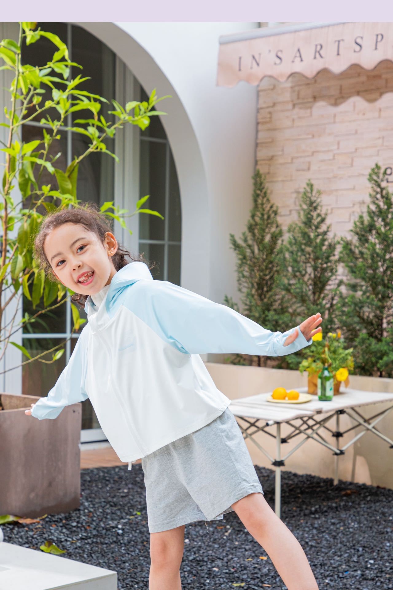 Children's Ice Silk Breathable Sun Protection Clothing