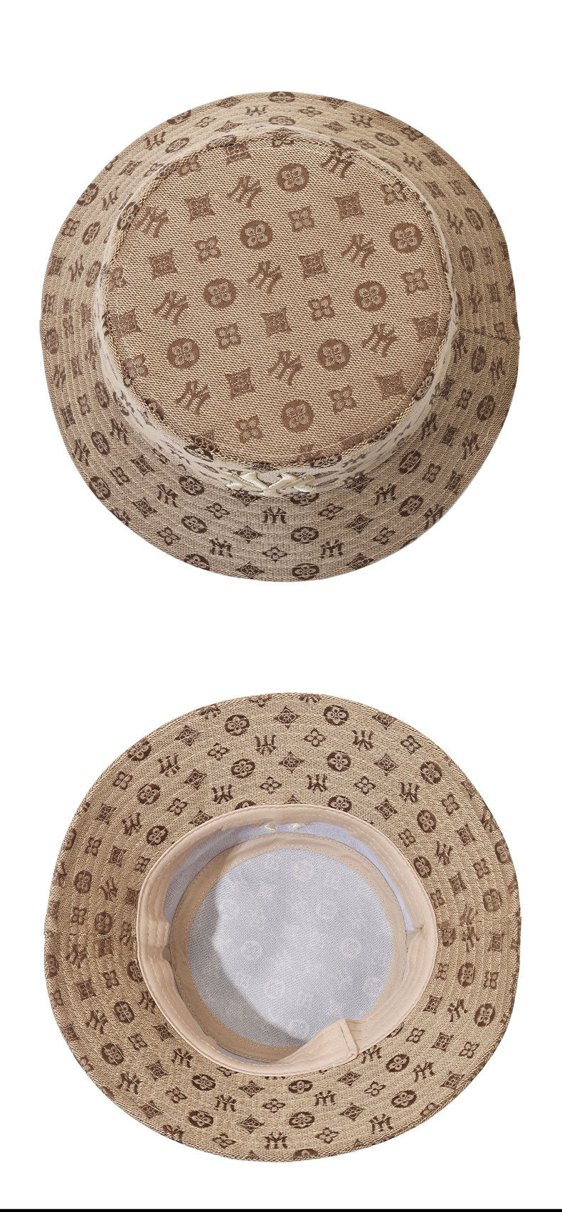# New Spring/Summer Letter Embroidered Sun Hat