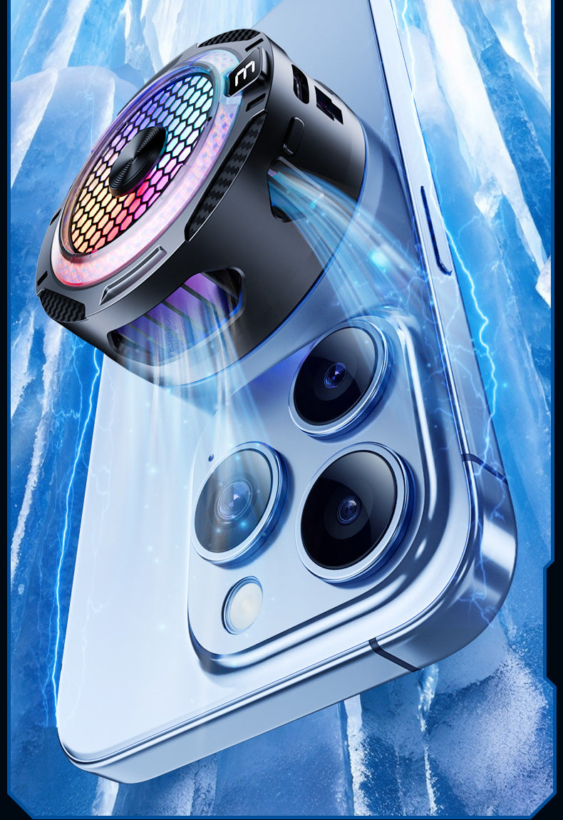 Magnetic Dual-Core Semiconductor Phone Cooler
