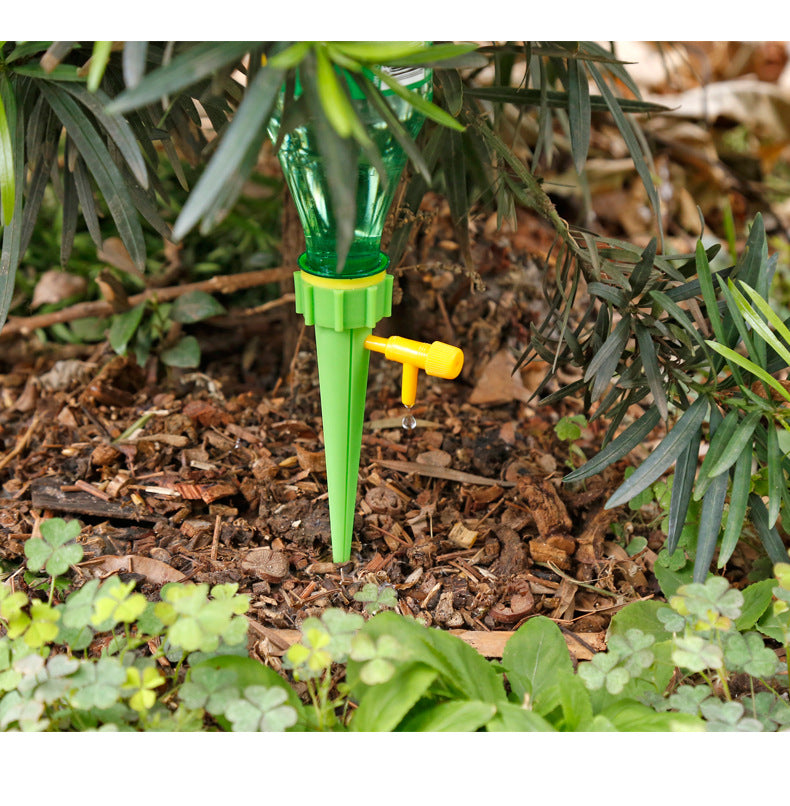 # Automatic Watering Sprinkler with Controlled Flow Rate and Valve