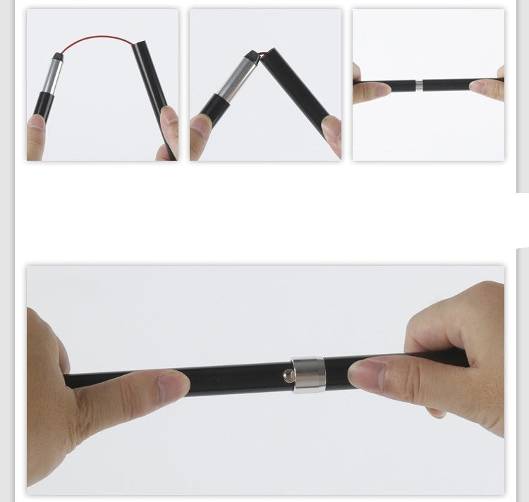 # Five-Section Folding Aluminum Alloy Hiking Poles