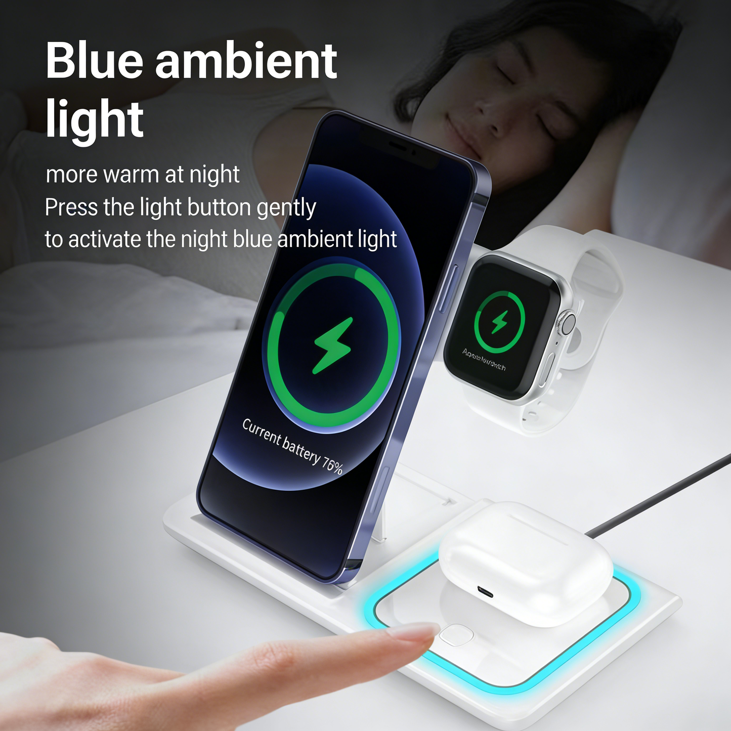 3-in-1 Wireless Charger