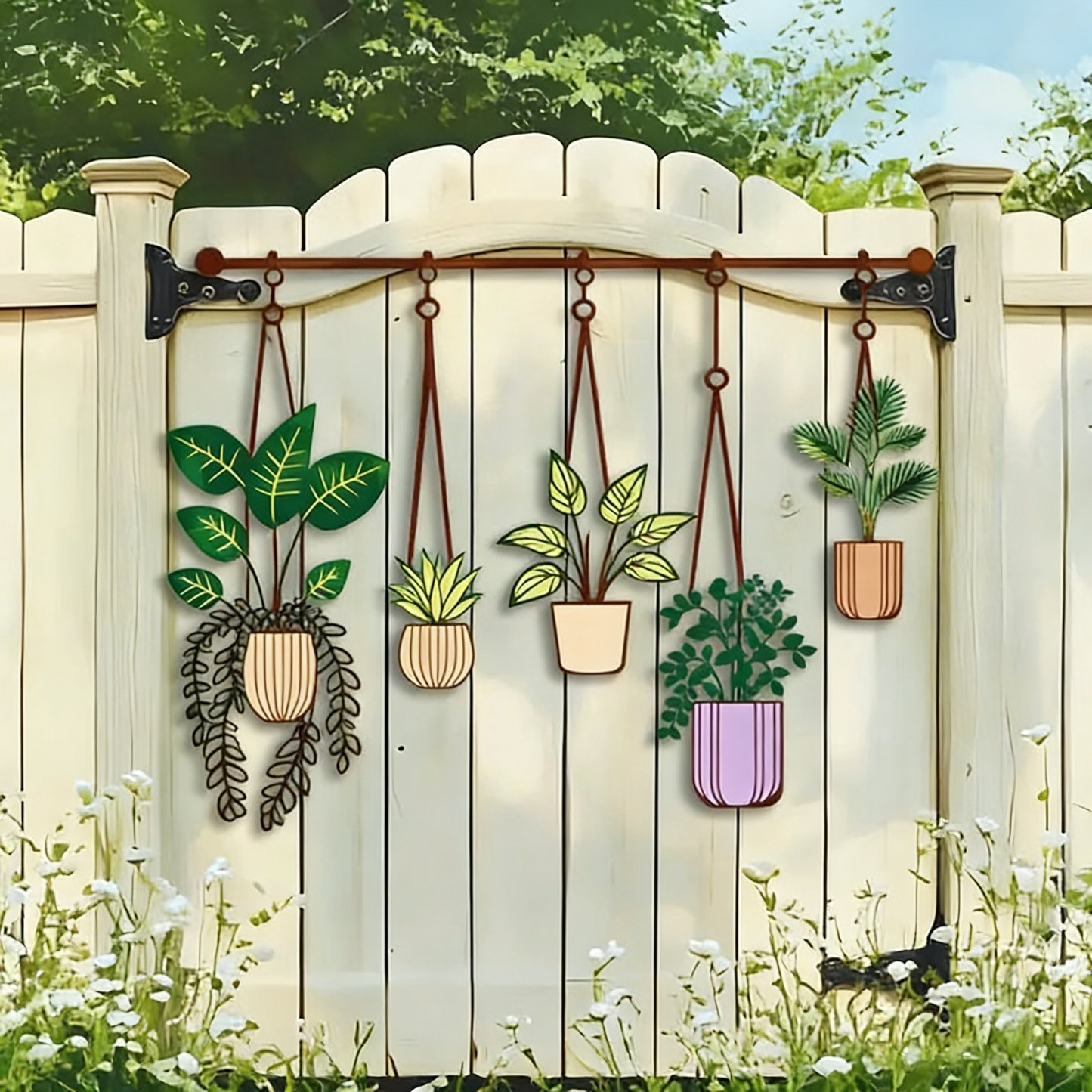 Hanging Metal Wall Hanging