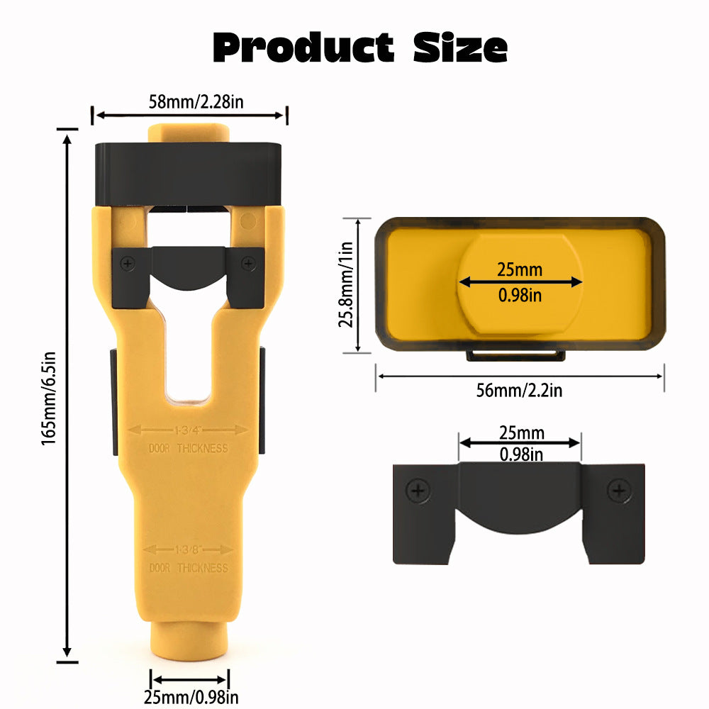 Door Latch Mortise Tool Kit