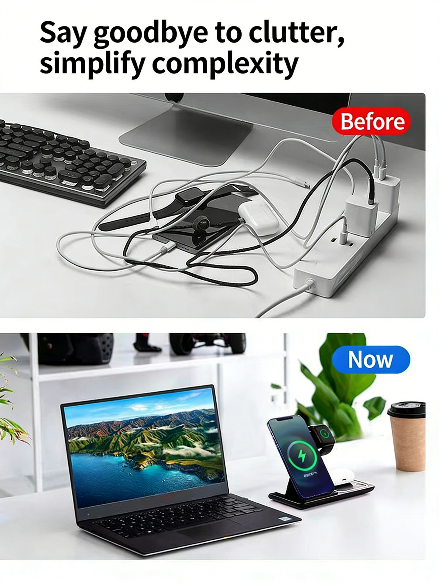 3-in-1 Wireless Charger