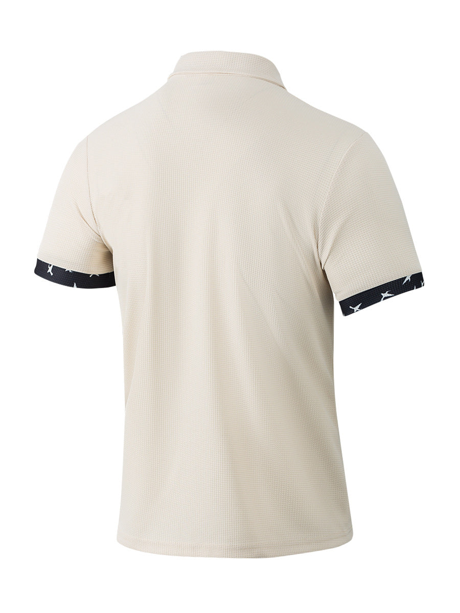 # Men's Summer Color-Blocked Casual Short-Sleeve T-Shirt