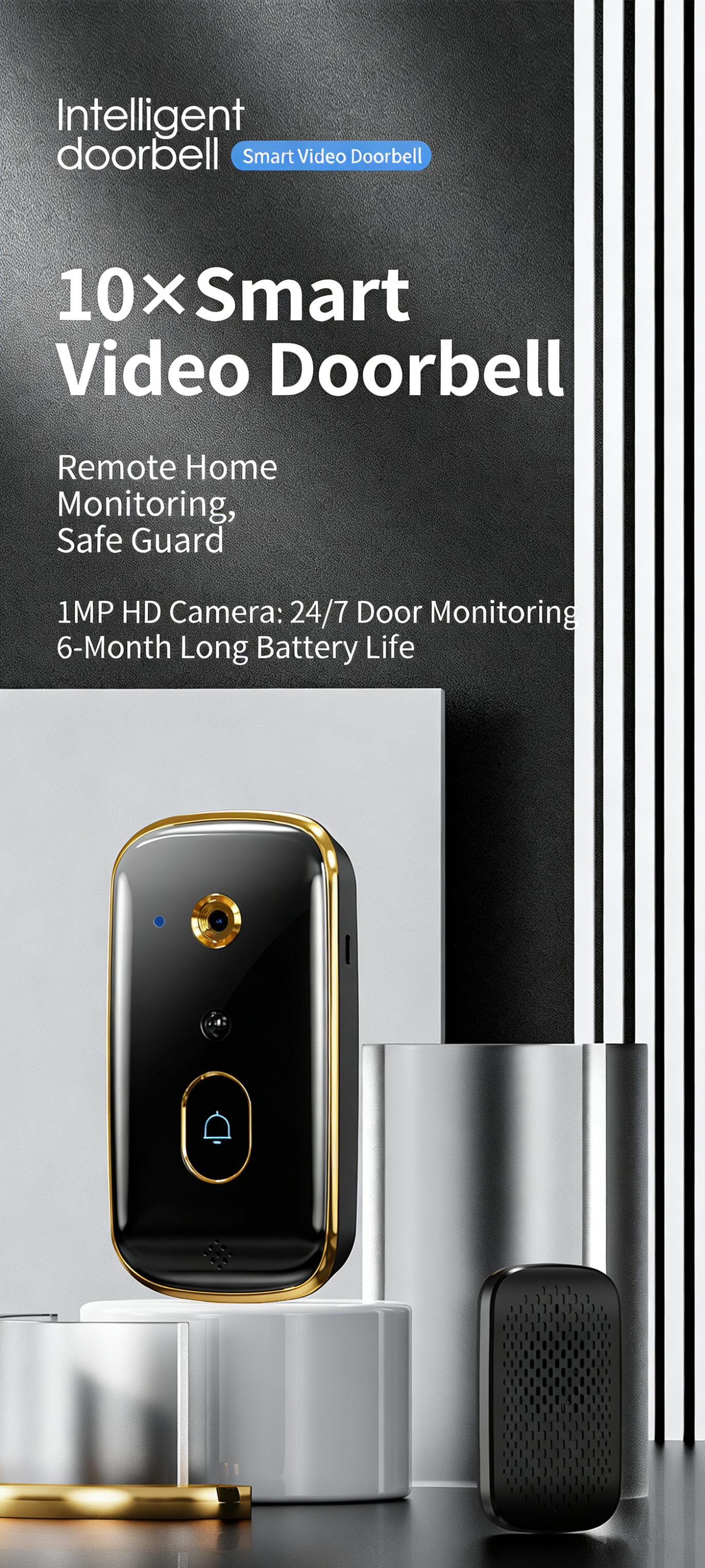 # Smart Video Doorbell X10