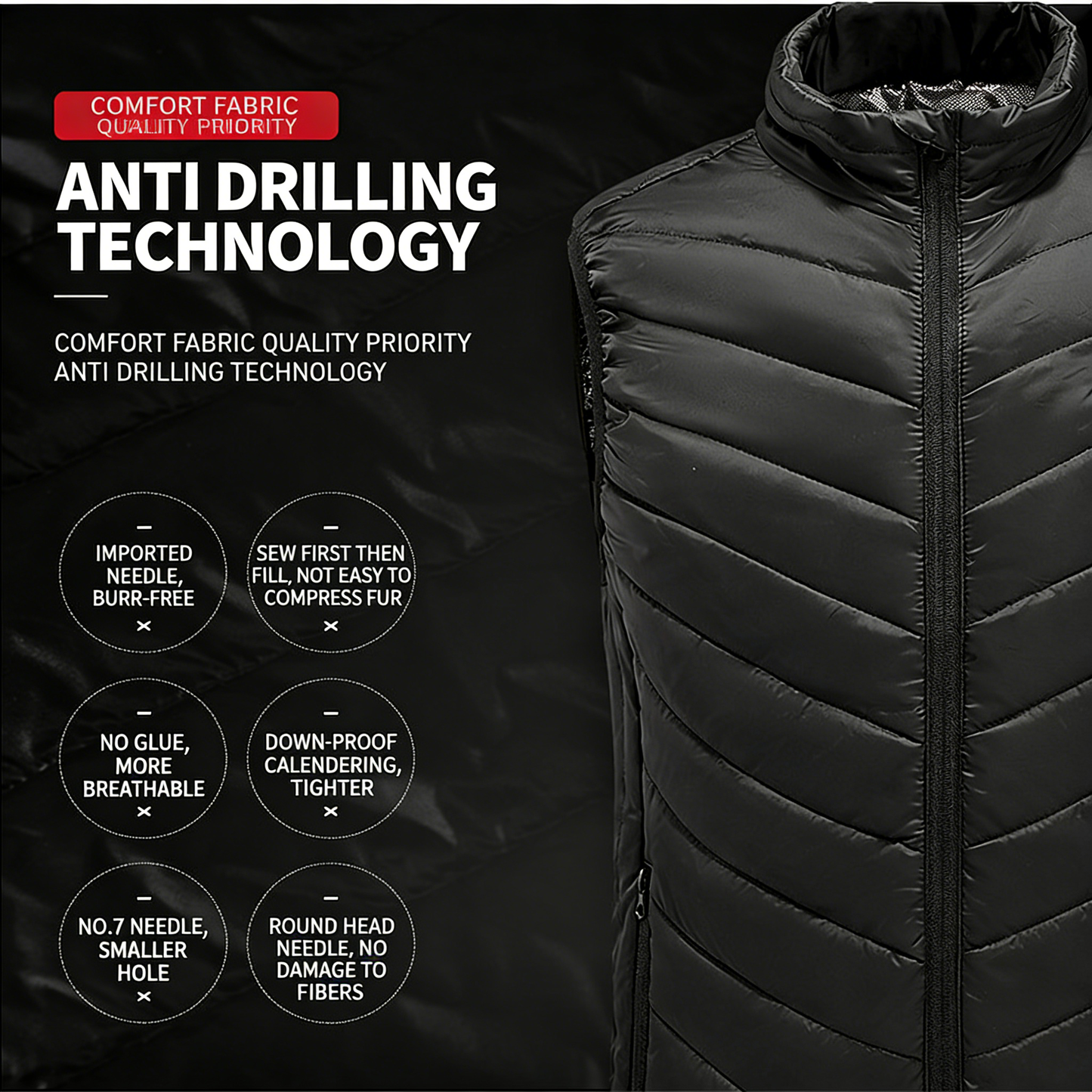 Smart USB Electric Heated Vest