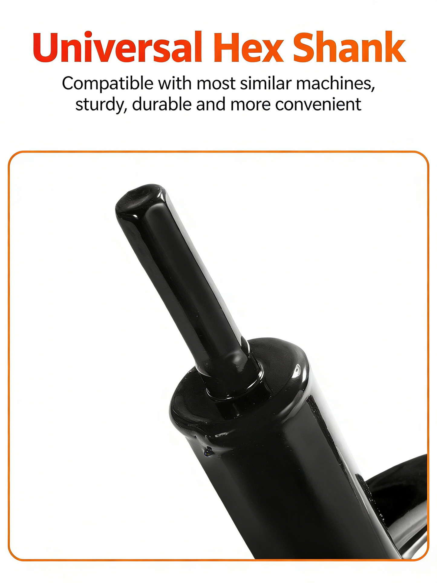 Hand-held Drill Bit with Spiral Rod for Soil Drilling