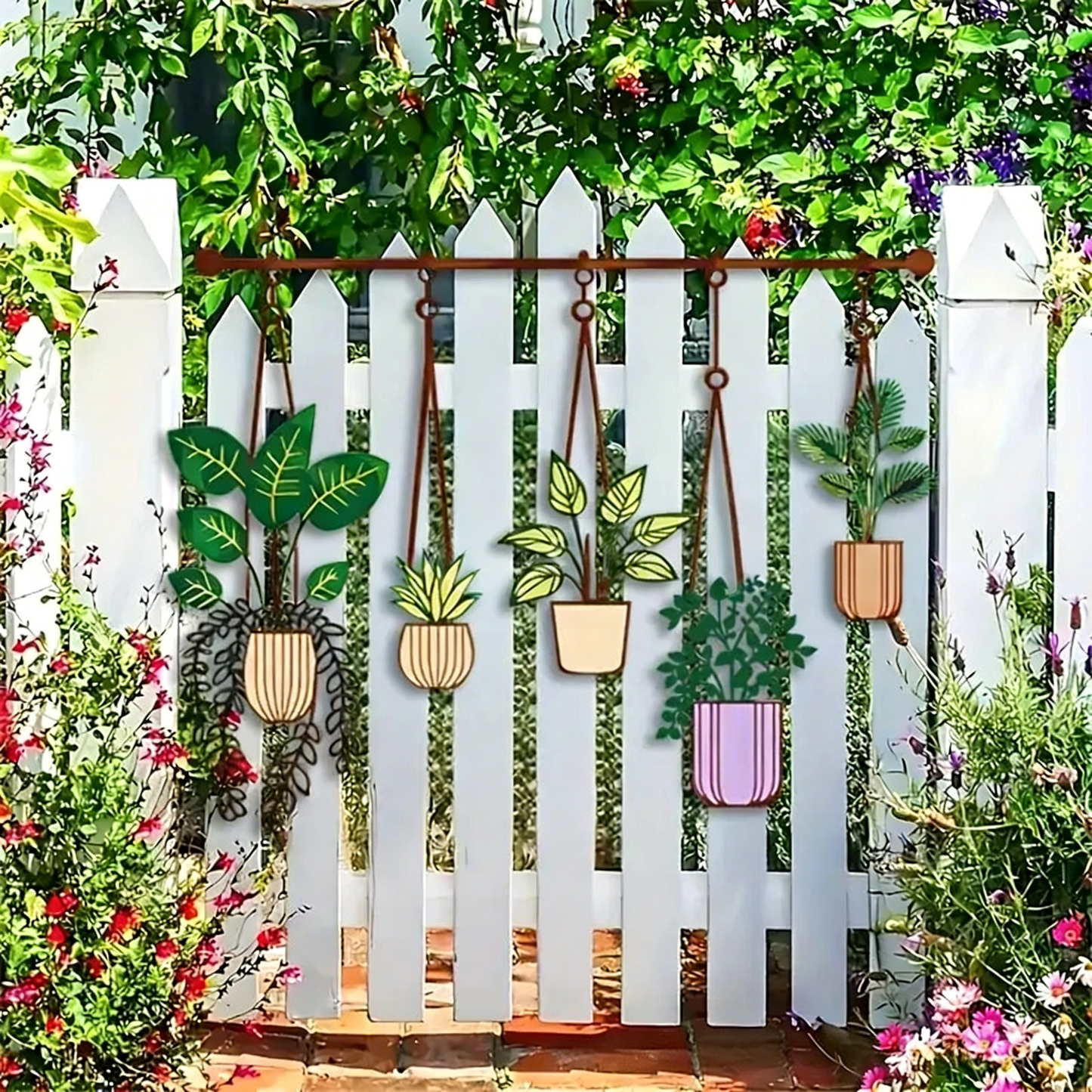 Hanging Metal Wall Hanging