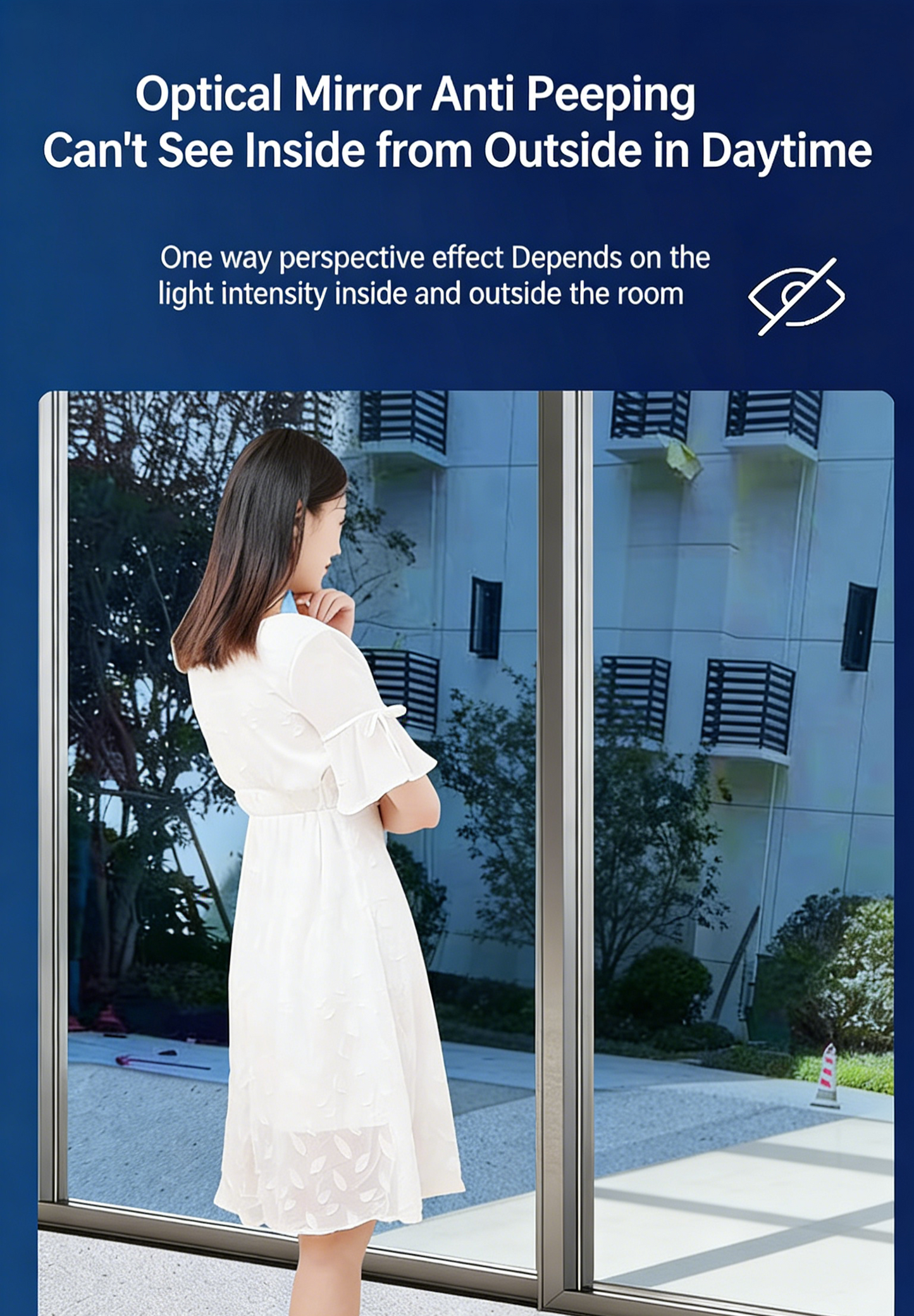 Home One-Way View Glass Sunscreen and Heat Insulation Film