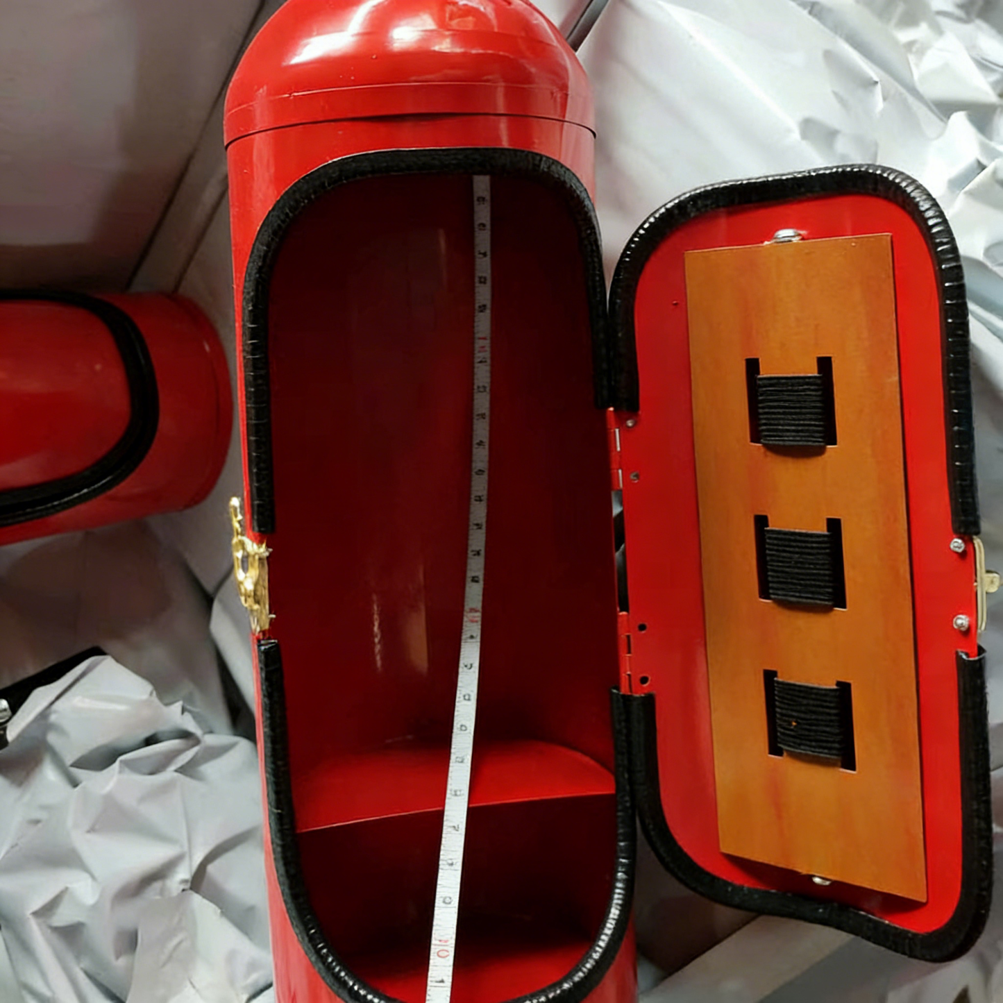 Personalized Fire Extinguisher-Shaped Mini Bar Ornament