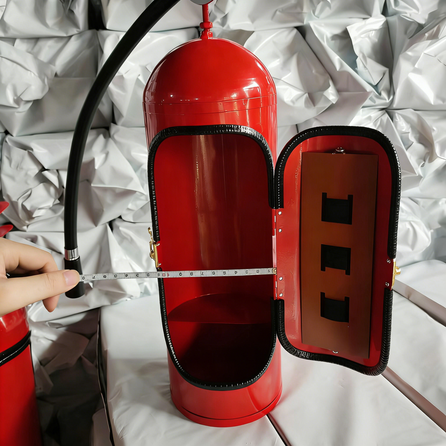 Personalized Fire Extinguisher-Shaped Mini Bar Ornament