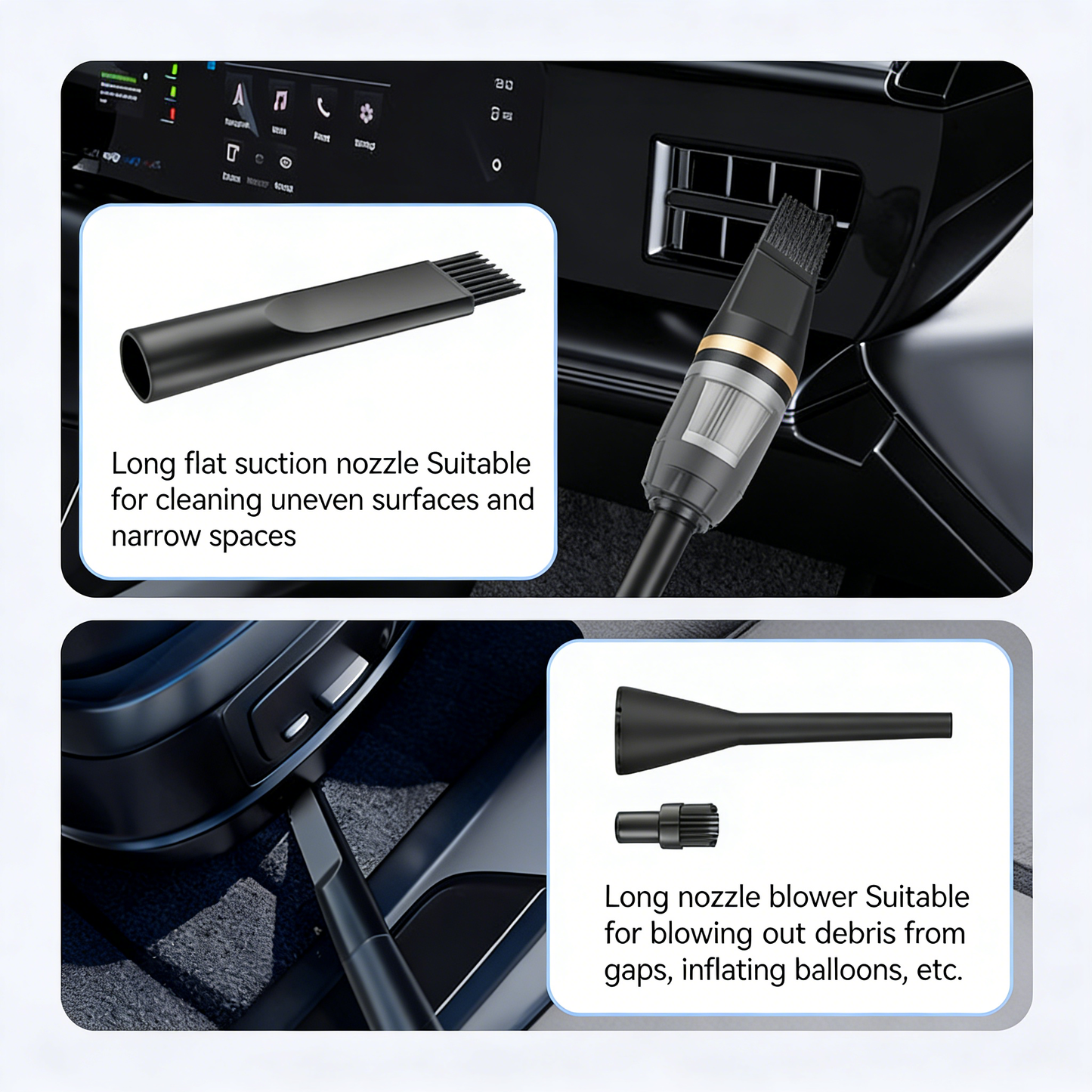 Cordless Handheld Car &amp; Home Vacuum Cleaner (Vacuum &amp; Blower)