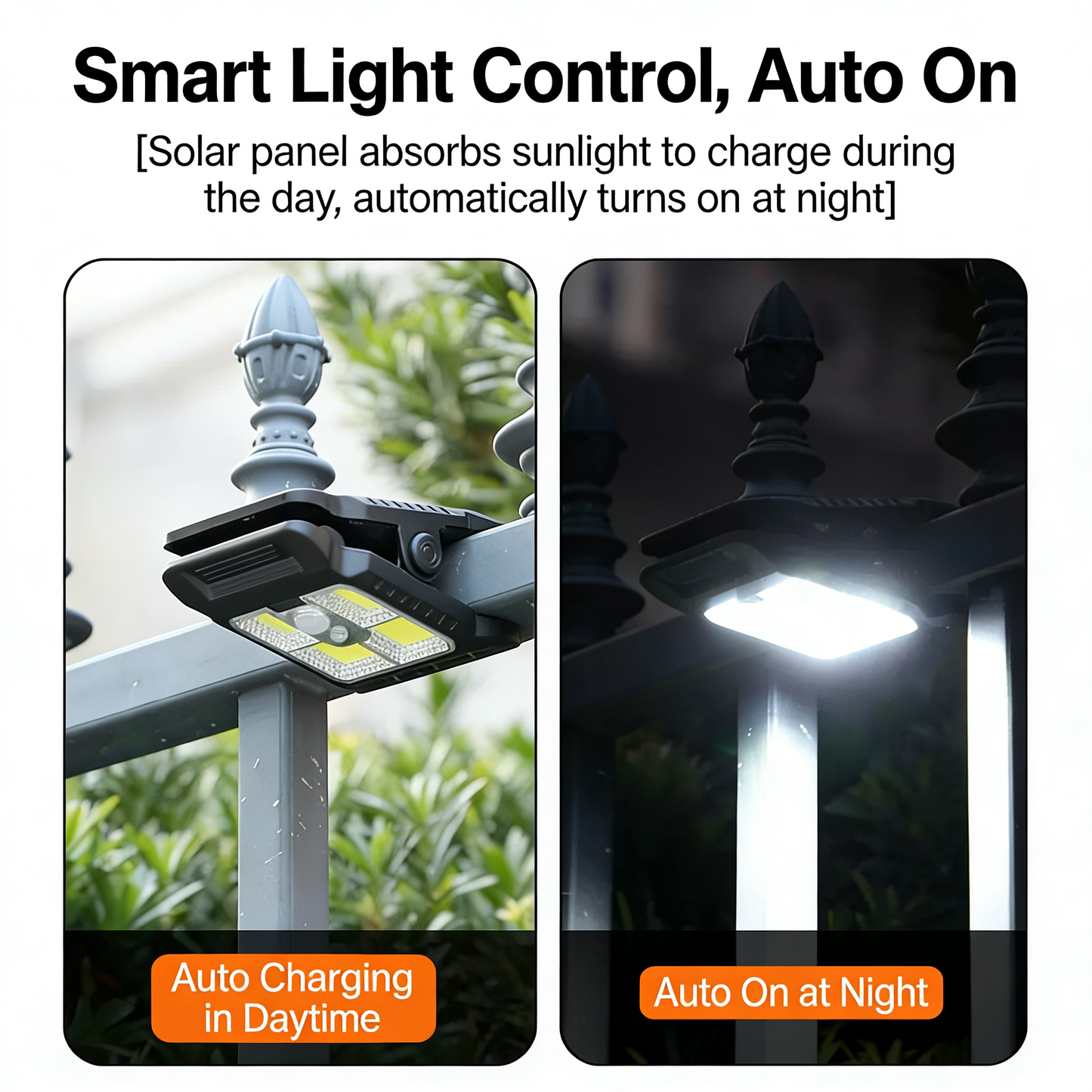 Mini Solar Clip-on Garden Light