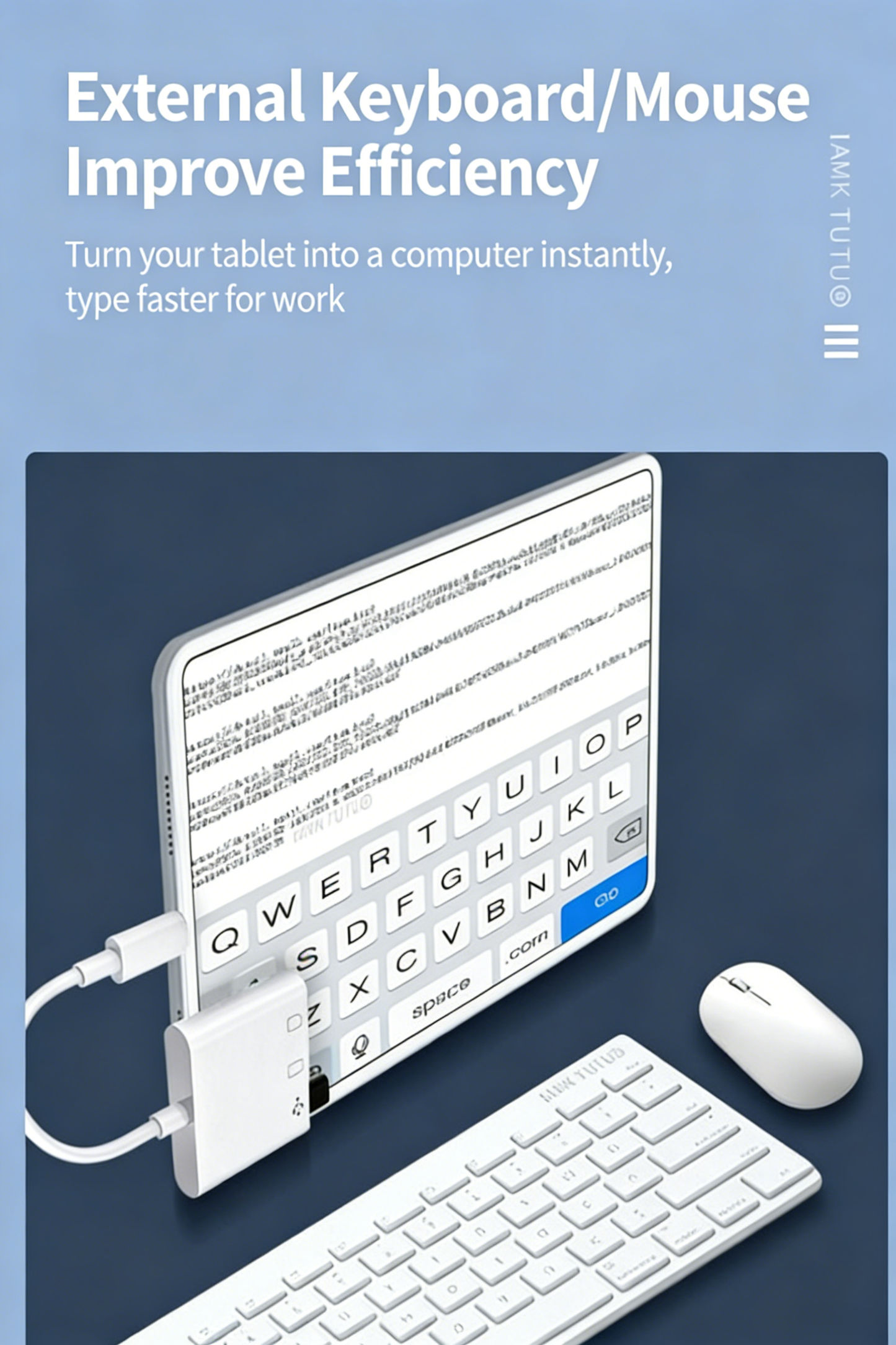 TYPE-C 3-in-1 Multifunctional Card Reader