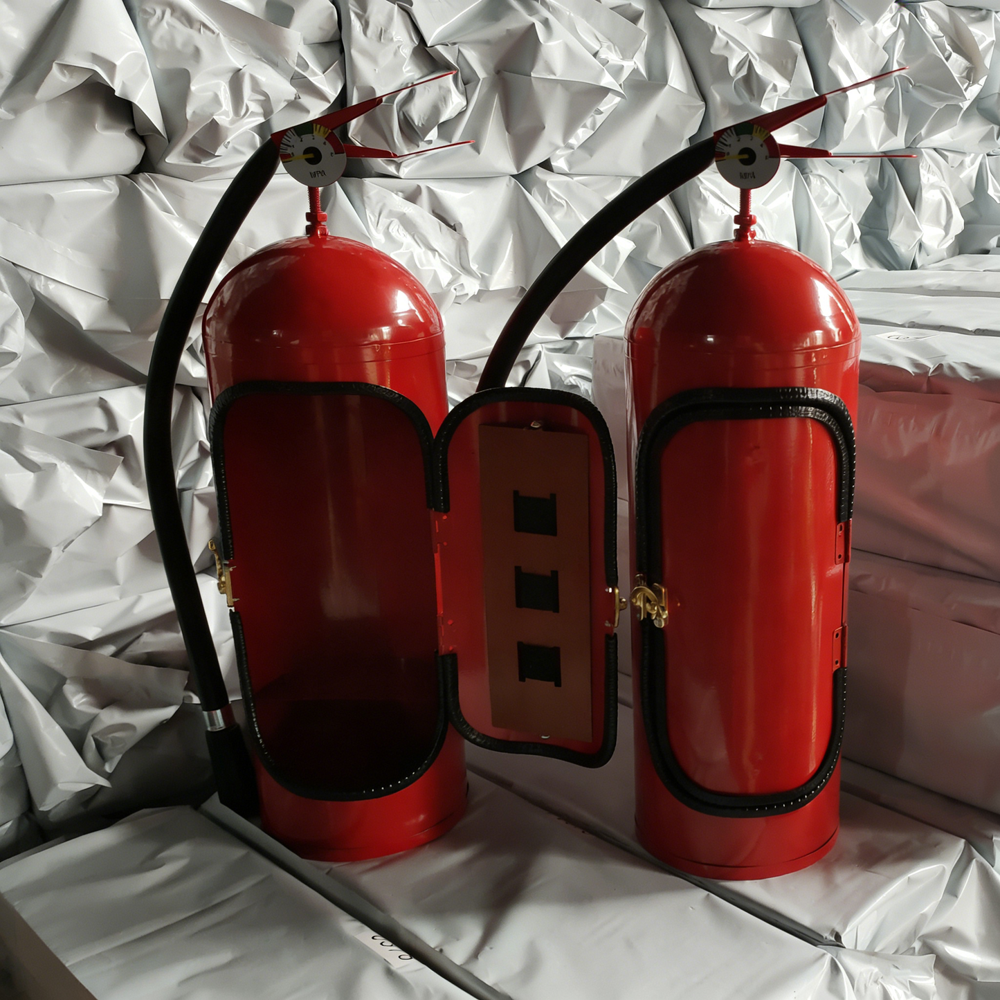 Personalized Fire Extinguisher-Shaped Mini Bar Ornament