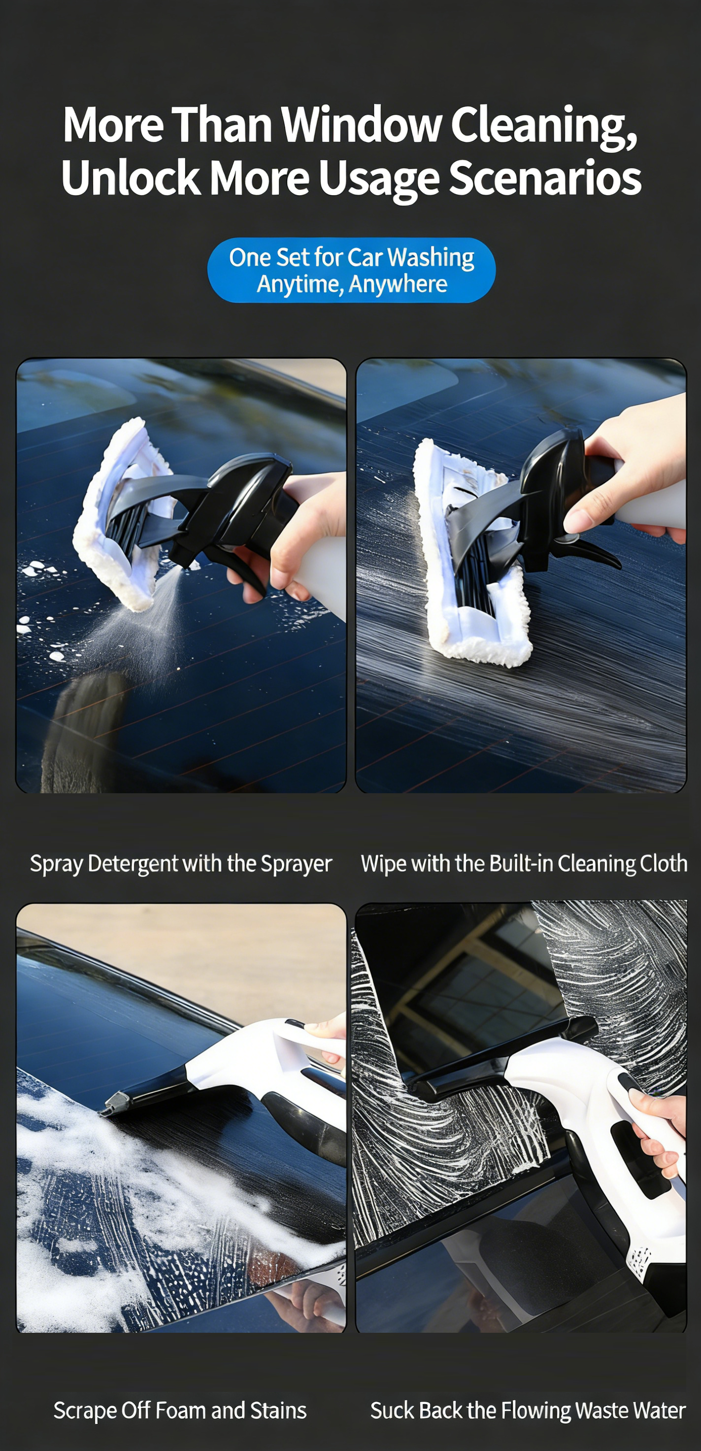 # Handheld Electric Window Cleaning Tool