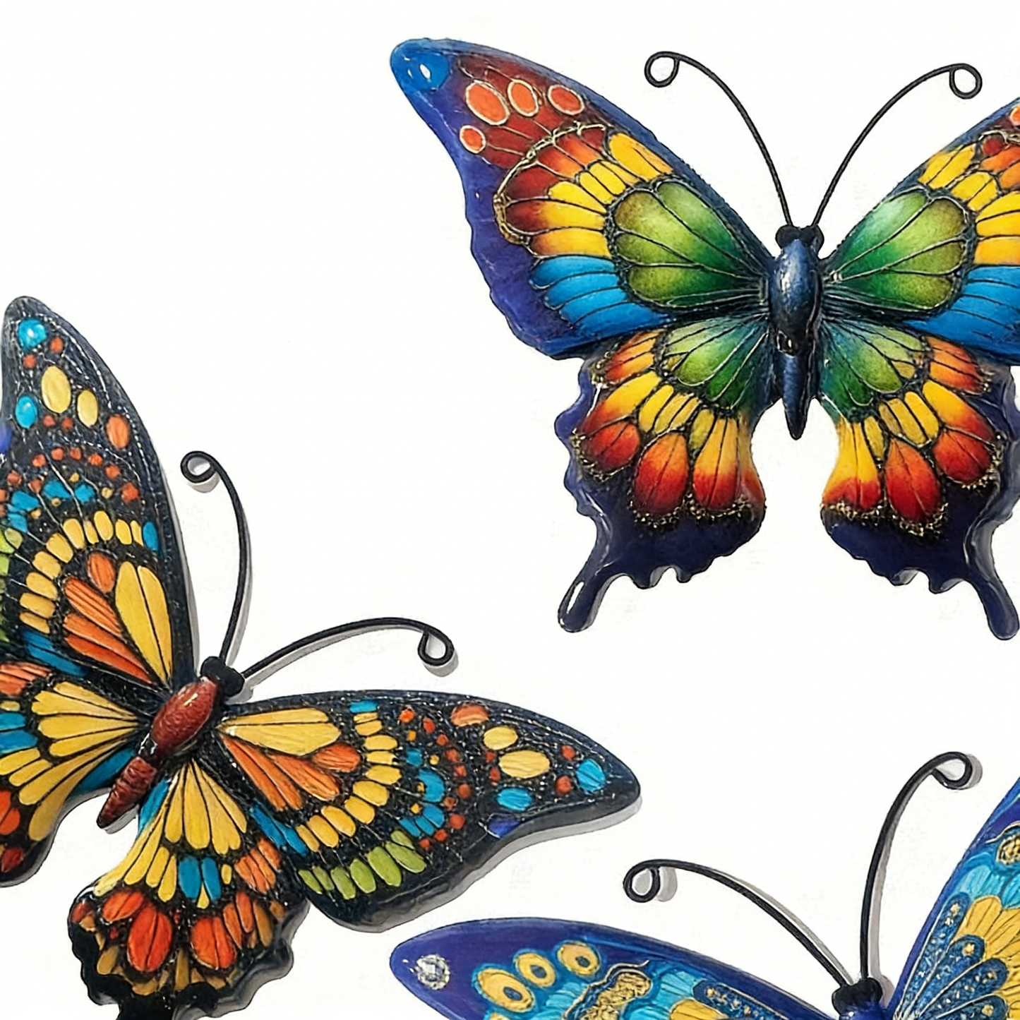 Butterfly-Shaped Acrylic Garden Decorative Ornament