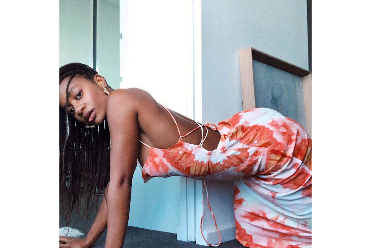 **Sexy Halter Backless Maxi Dress**