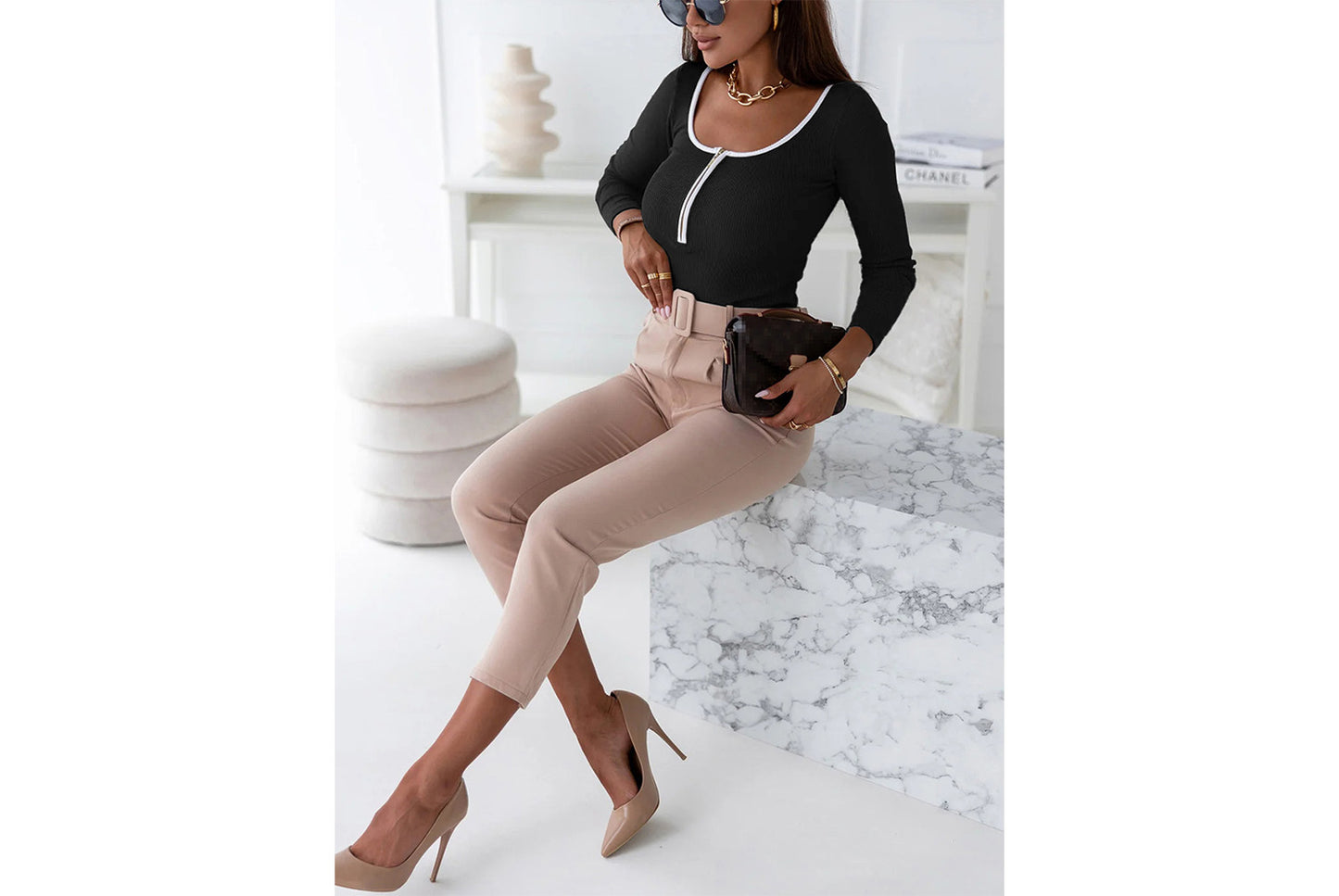 **Slim Fit Bodysuit T-shirt Long Sleeve Base Layer**